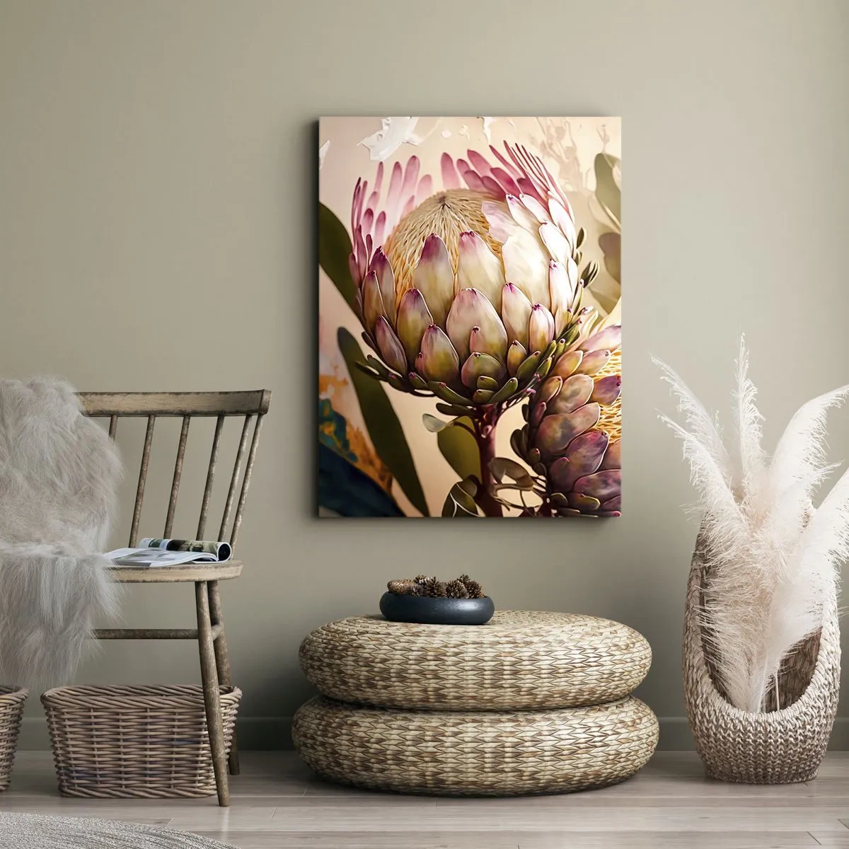 Quadro su tela - Stampe su Tela - Tenero abbraccio - 65x120 cm