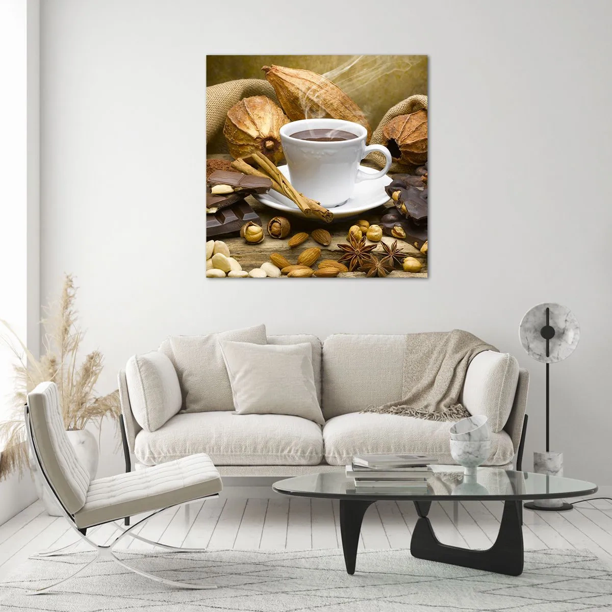 Quadro su vetro - Per i cercatori di emozioni - 40x40 cm