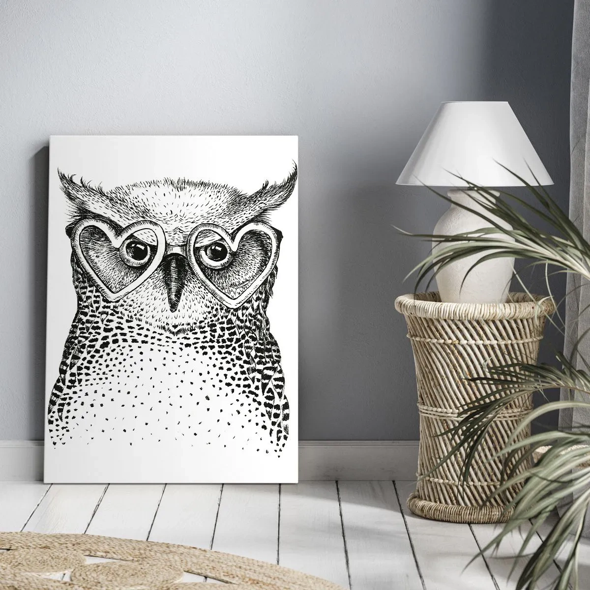 Quadro su tela - Stampe su Tela - Saggiamente e con amore - 55x100 cm