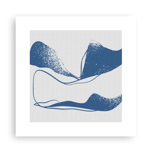 Poster - Astrazione alata - 30x30 cm