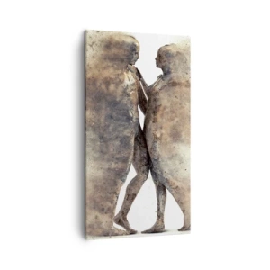 Quadro su tela - Stampe su Tela - Nati dalla polvere, per amare - 45x80 cm