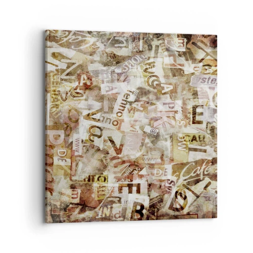 Quadro su tela - Stampe su Tela - Unificando le chiacchiere - 70x70 cm