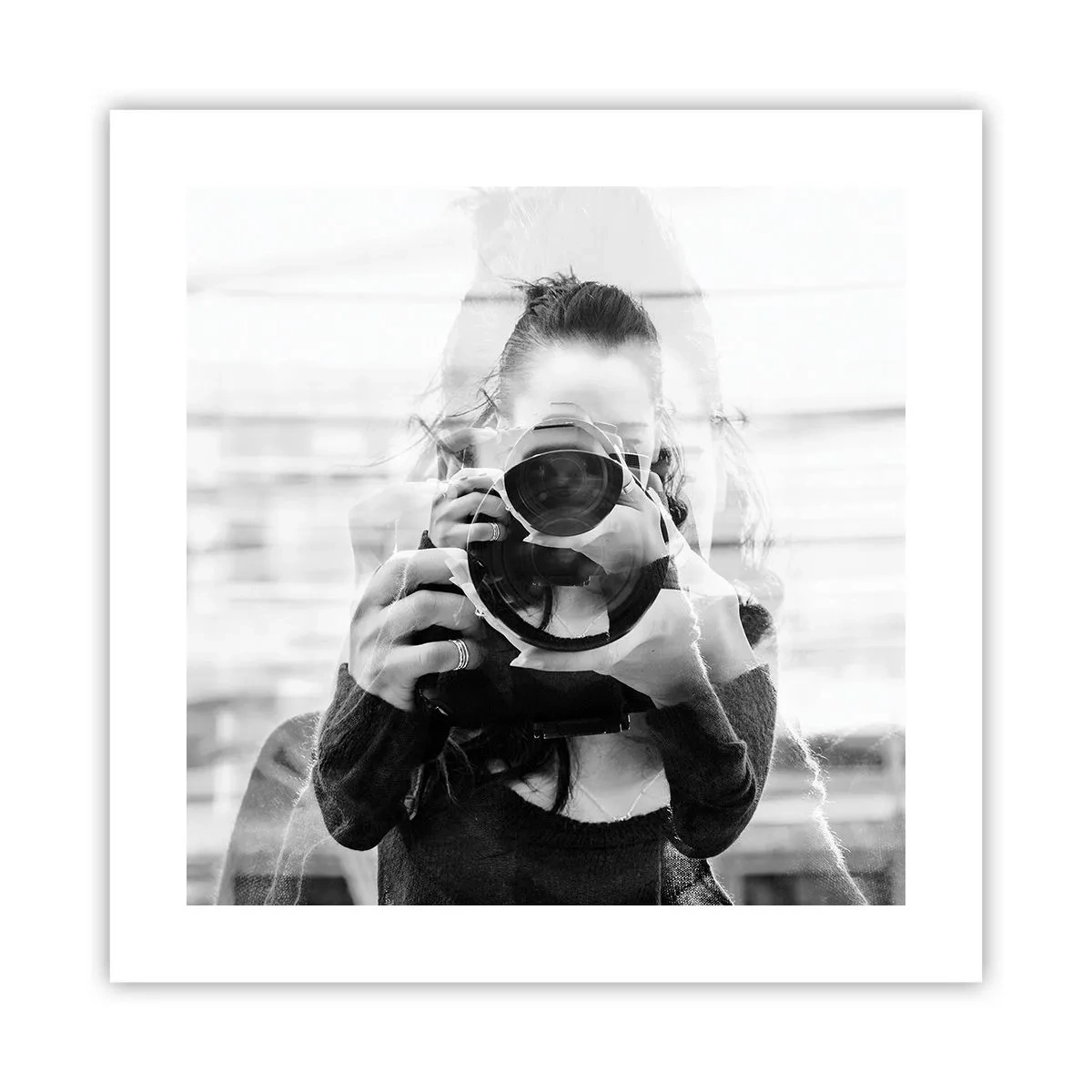 Poster - Il creatore e il materiale - 40x40 cm