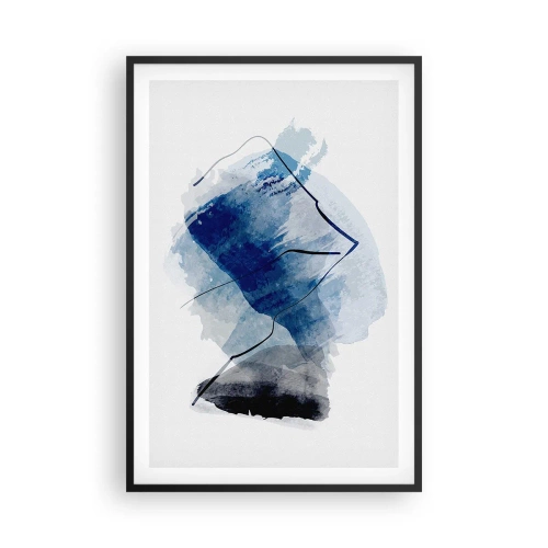 Poster in cornice nera - Monte di ghiaccio - 61x91 cm