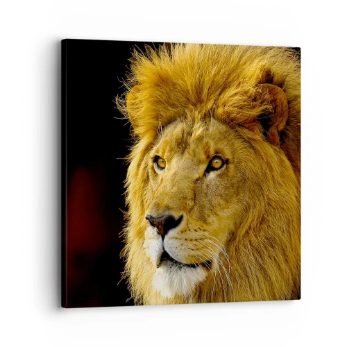 Quadro su tela - Stampe su Tela - Ritratto del re - 30x30 cm