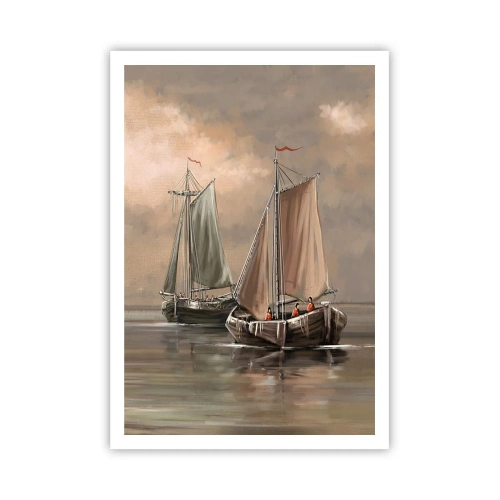 Poster - Il ritorno dei marinai - 70x100 cm