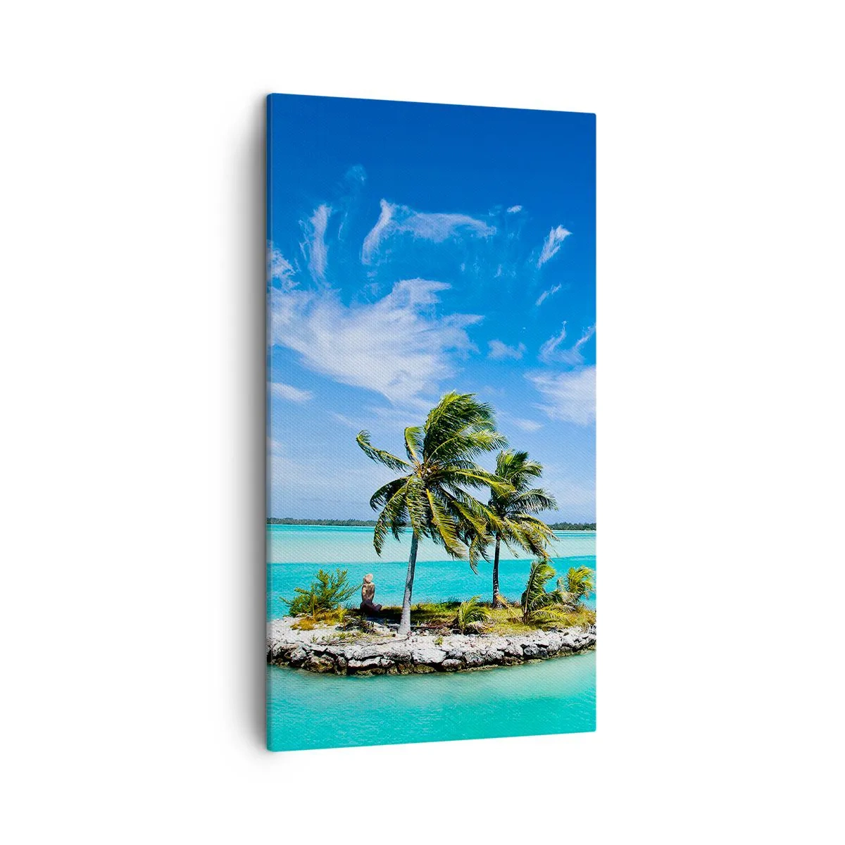 Quadro su tela - Stampe su Tela - Paradiso in terra - 45x80 cm