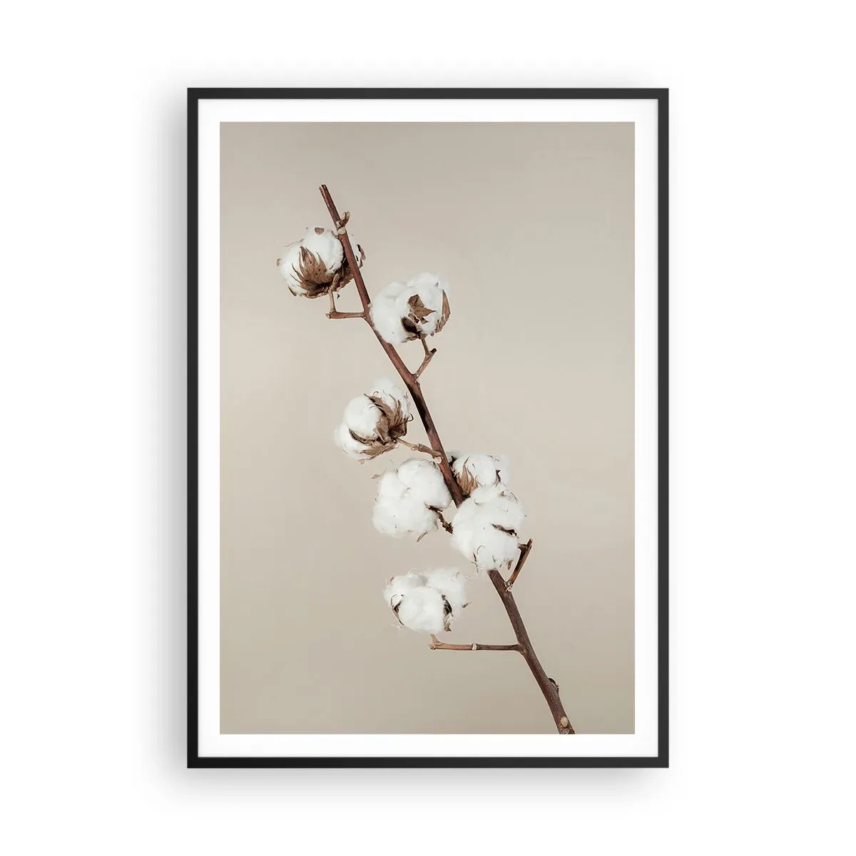 Poster in cornice nera - Alla fonte della morbidezza - 70x100 cm