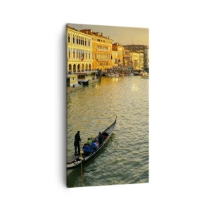Quadro su tela - Stampe su Tela - Sul lato assolato della strada - 45x80 cm