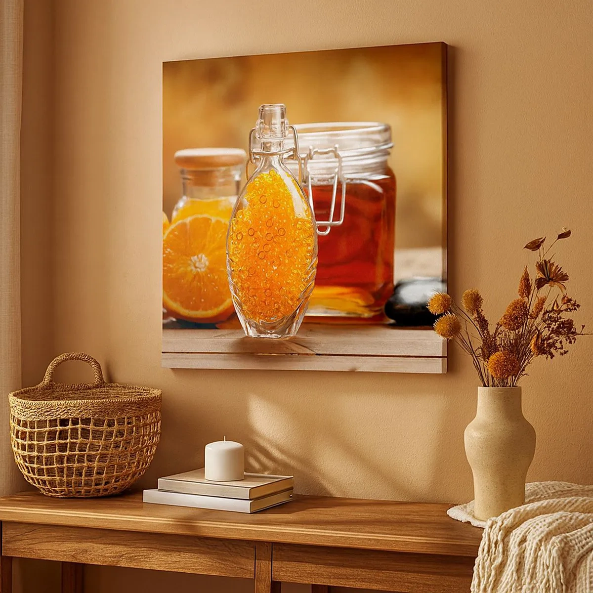 Quadro su tela - Stampe su Tela - Il gusto e l'aroma del sole - 30x30 cm