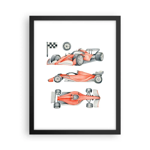 Poster in cornice nera - Inseguendo i sogni - 30x40 cm