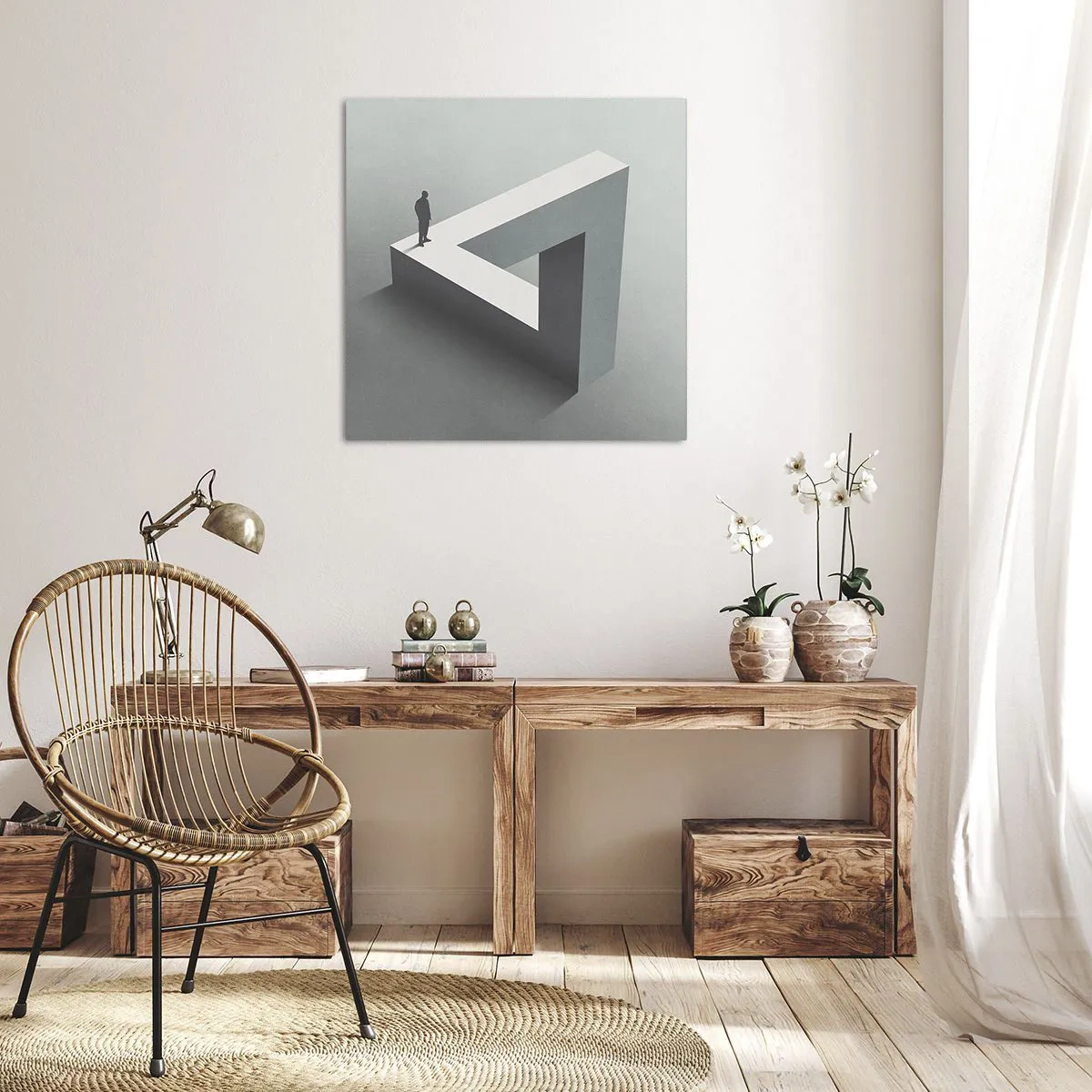 Quadro su tela - Stampe su Tela - Eppure è possibile - 40x40 cm