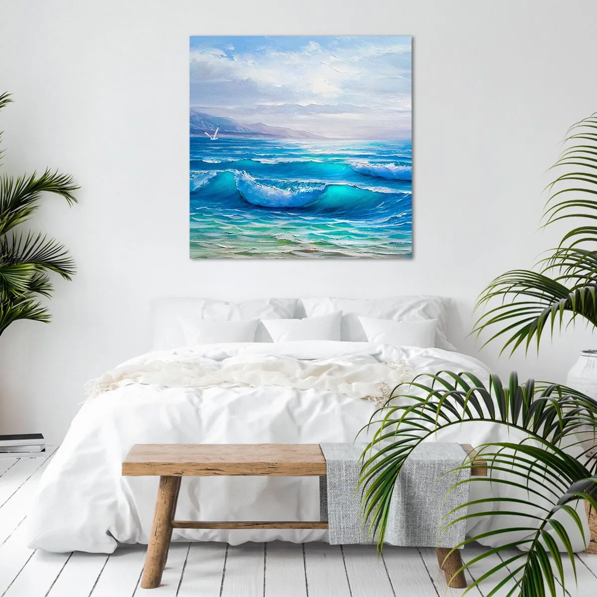 Quadro su tela - Stampe su Tela - Porta sollievo - 70x70 cm