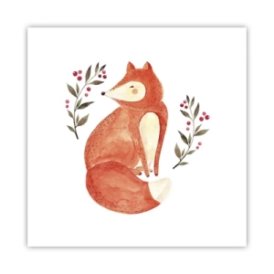 Poster - Piccola rossa - 40x40 cm