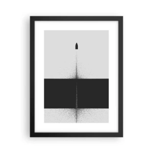 Poster in cornice nera - Dritto allo scopo - 30x40 cm