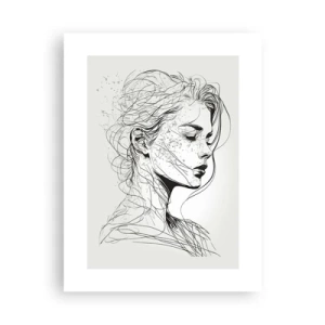 Poster - Ritratto pensieroso - 30x40 cm
