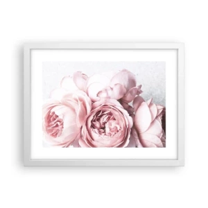 Poster in cornice bianca - Per i romantici - 40x30 cm