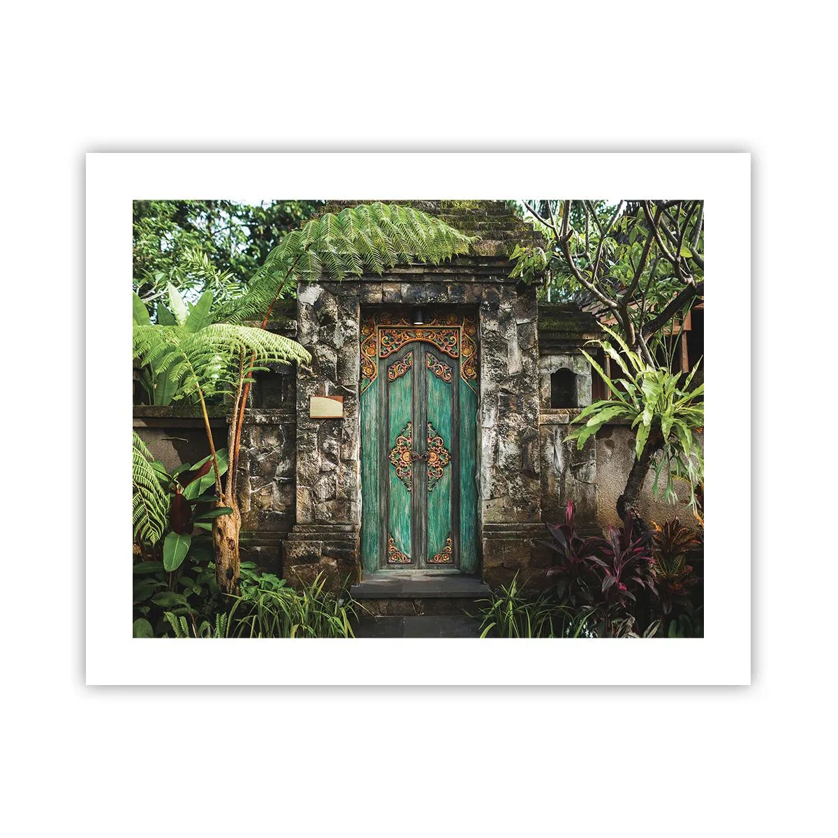 Poster - Le porte verso un mondo esotico - 50x40 cm