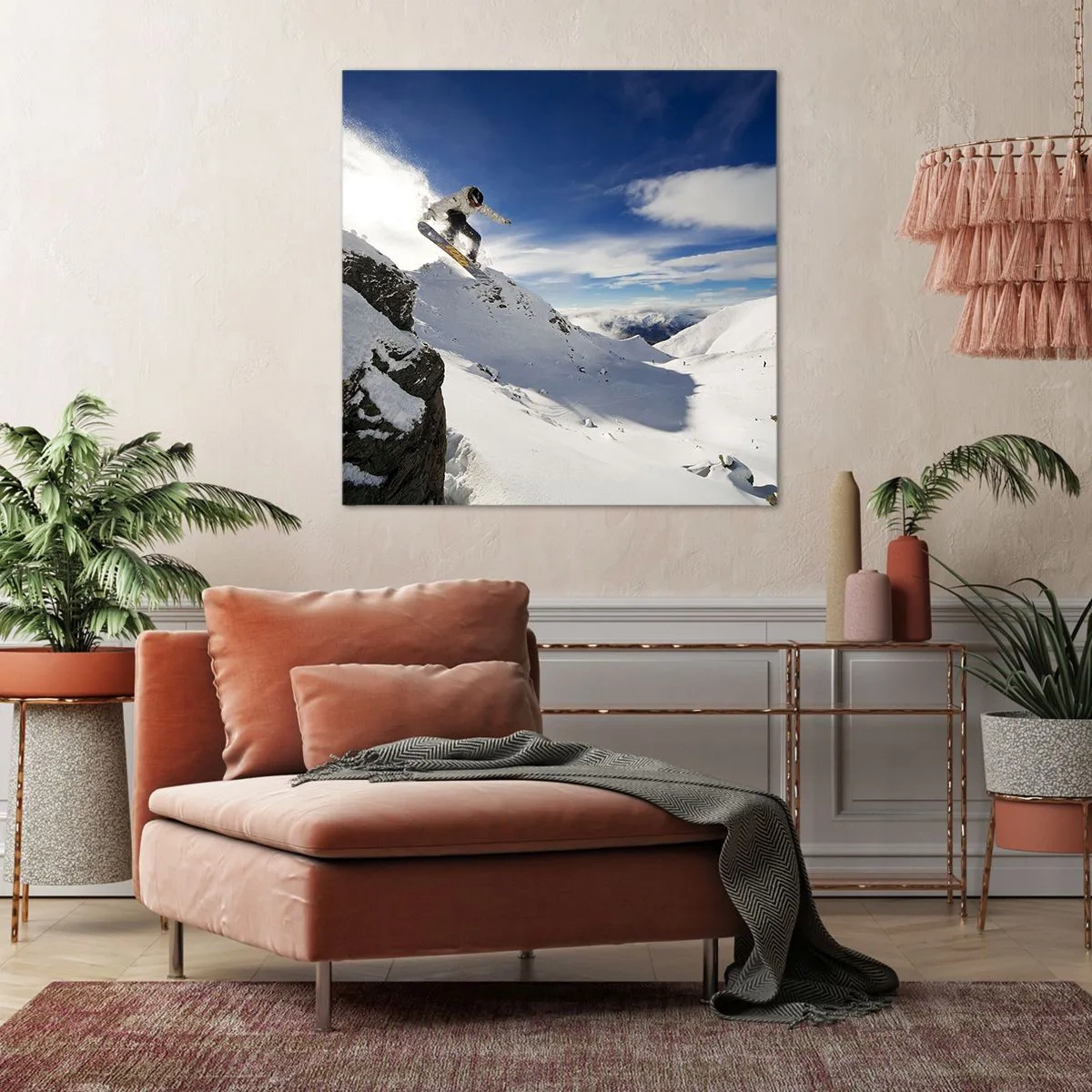 Quadro su tela - Stampe su Tela - Libertà senza confini - 50x50 cm