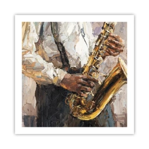 Poster - Tempo di assolo - 60x60 cm