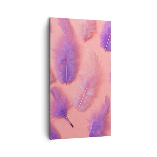 Quadro su tela - Stampe su Tela - L'uccello lilla del desiderio - 45x80 cm