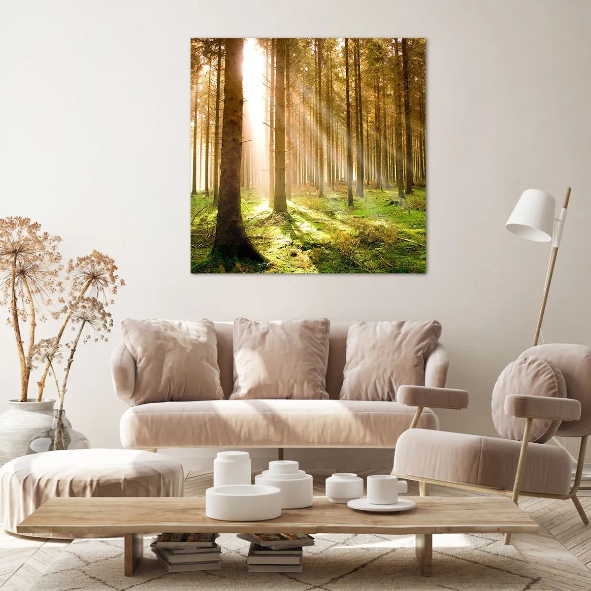 Quadro su tela - Stampe su Tela - Adesso appaiono gli elfi - 50x50 cm