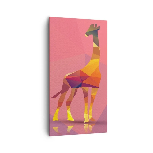 Quadro su tela - Stampe su Tela - Nei colori della savana - 55x100 cm