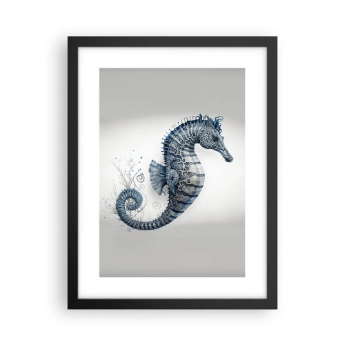 Poster in cornice nera - Delicato scherzo di natura - 30x40 cm