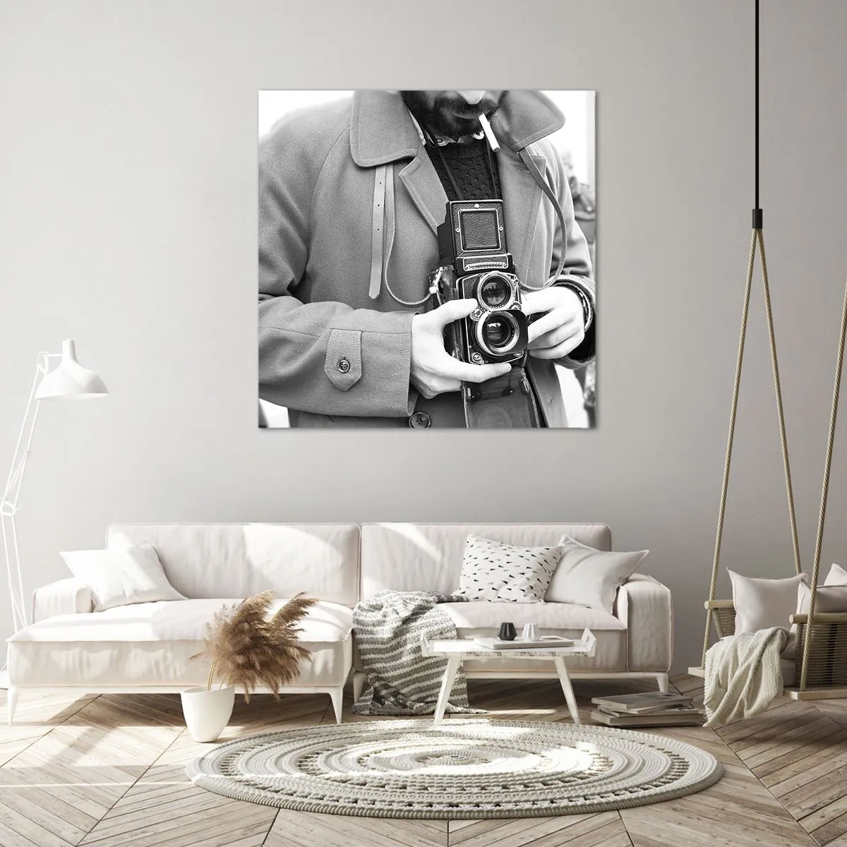 Quadro su tela - Stampe su Tela - In stile retro - 50x50 cm