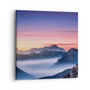 Quadro su tela - Stampe su Tela - Sopra le valli - 30x30 cm