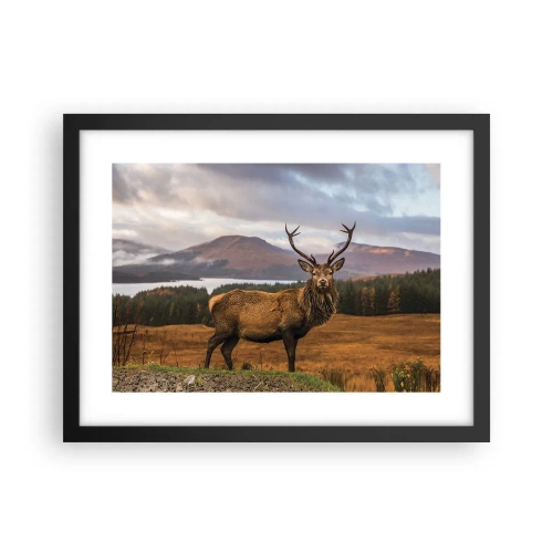 Poster in cornice nera - Maestà della natura - 40x30 cm