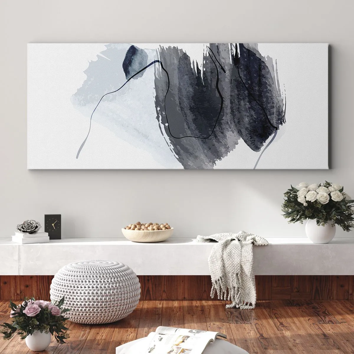 Quadro su tela - Stampe su Tela - Intensità e movimento - 100x40 cm
