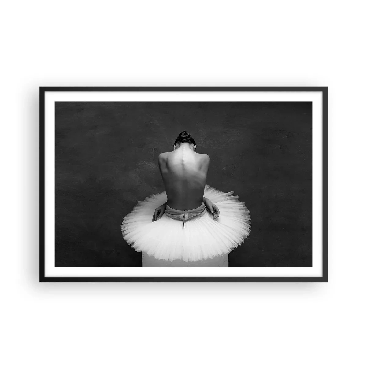 Poster in cornice nera - Fiorisce adesso - 91x61 cm