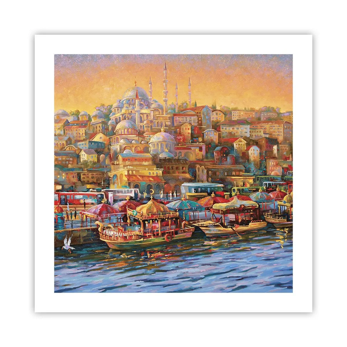 Poster - Racconto da Istanbul - 50x50 cm