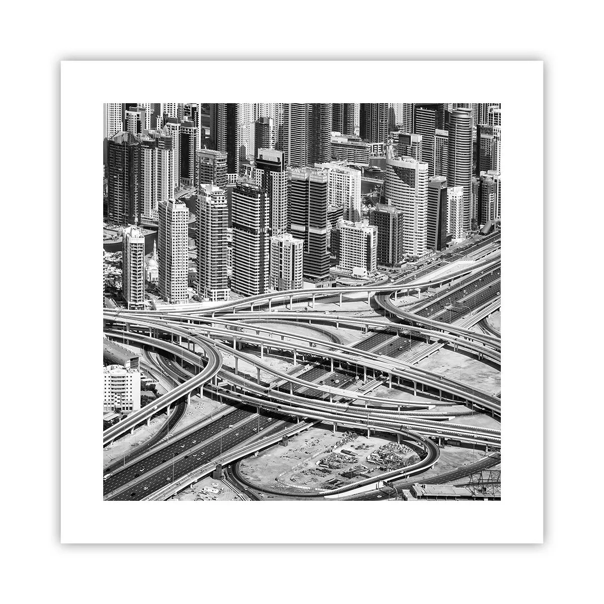 Poster - Dubai - città impossibile - 40x40 cm
