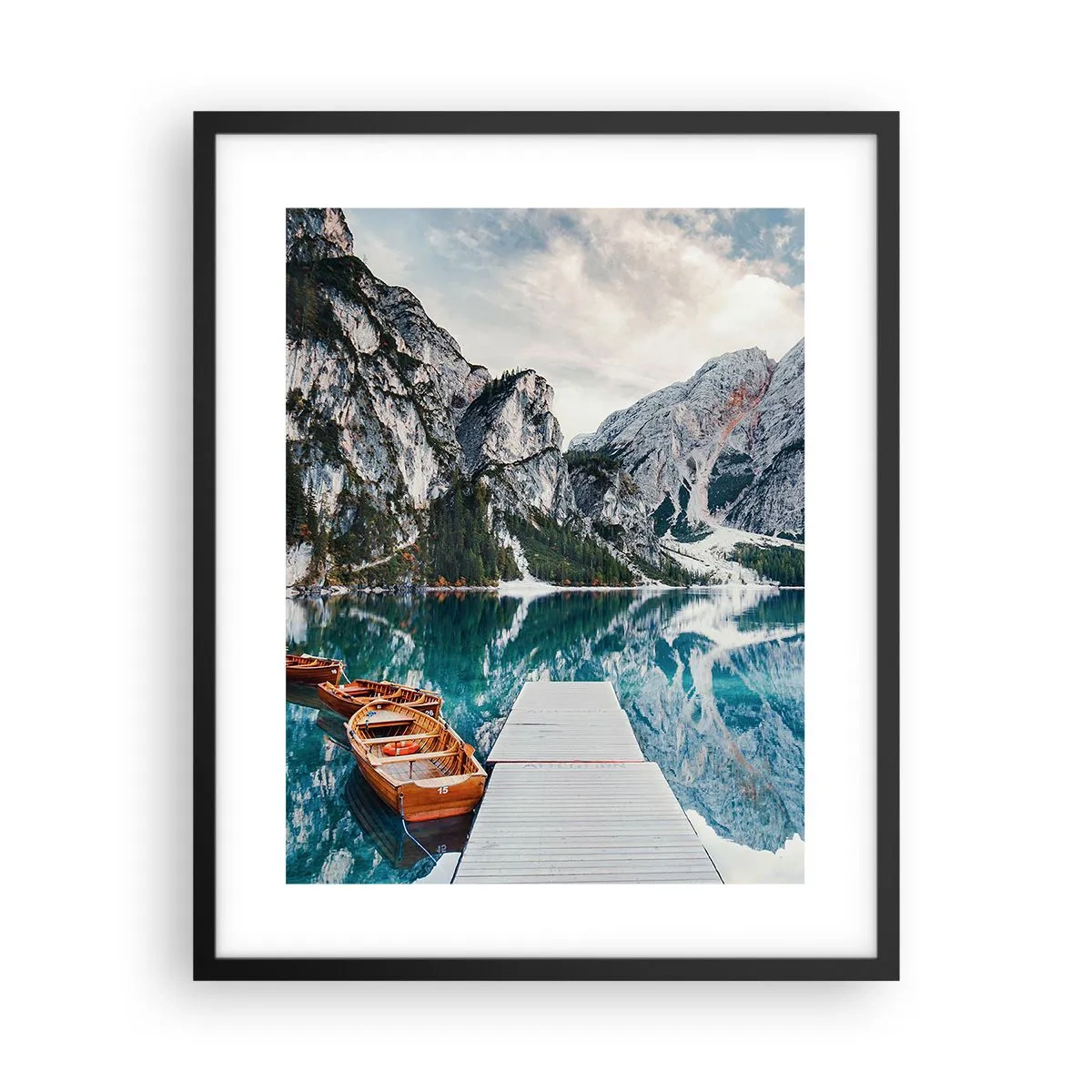 Poster in cornice nera - Ti mostriamo la bellezza - 40x50 cm