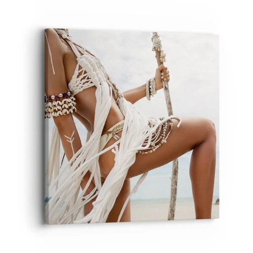 Quadro su tela - Stampe su Tela - La sacerdotessa del sole - 30x30 cm