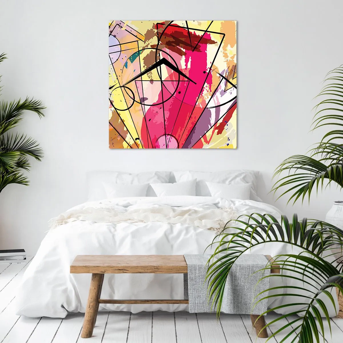 Quadro su tela - Stampe su Tela - Esplosione - 40x40 cm