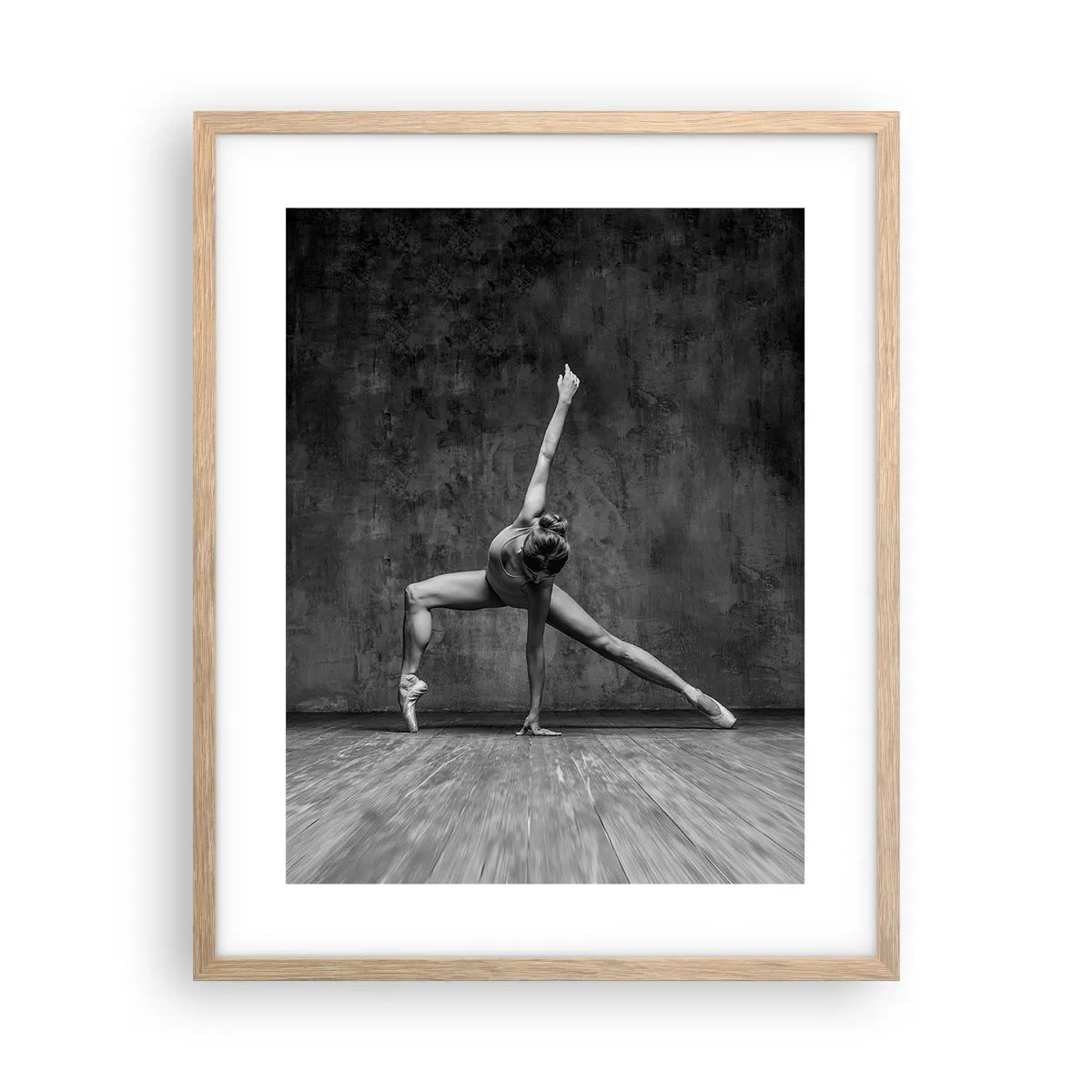 Poster in cornice rovere chiaro - Ideale di equilibrio - 40x50 cm