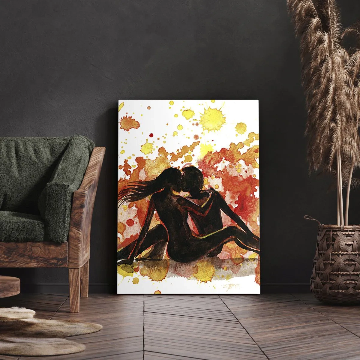 Quadro su tela - Stampe su Tela - E la luce fu - 45x80 cm