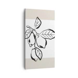 Quadro su tela - Stampe su Tela - Dove i limoni maturano... - 55x100 cm