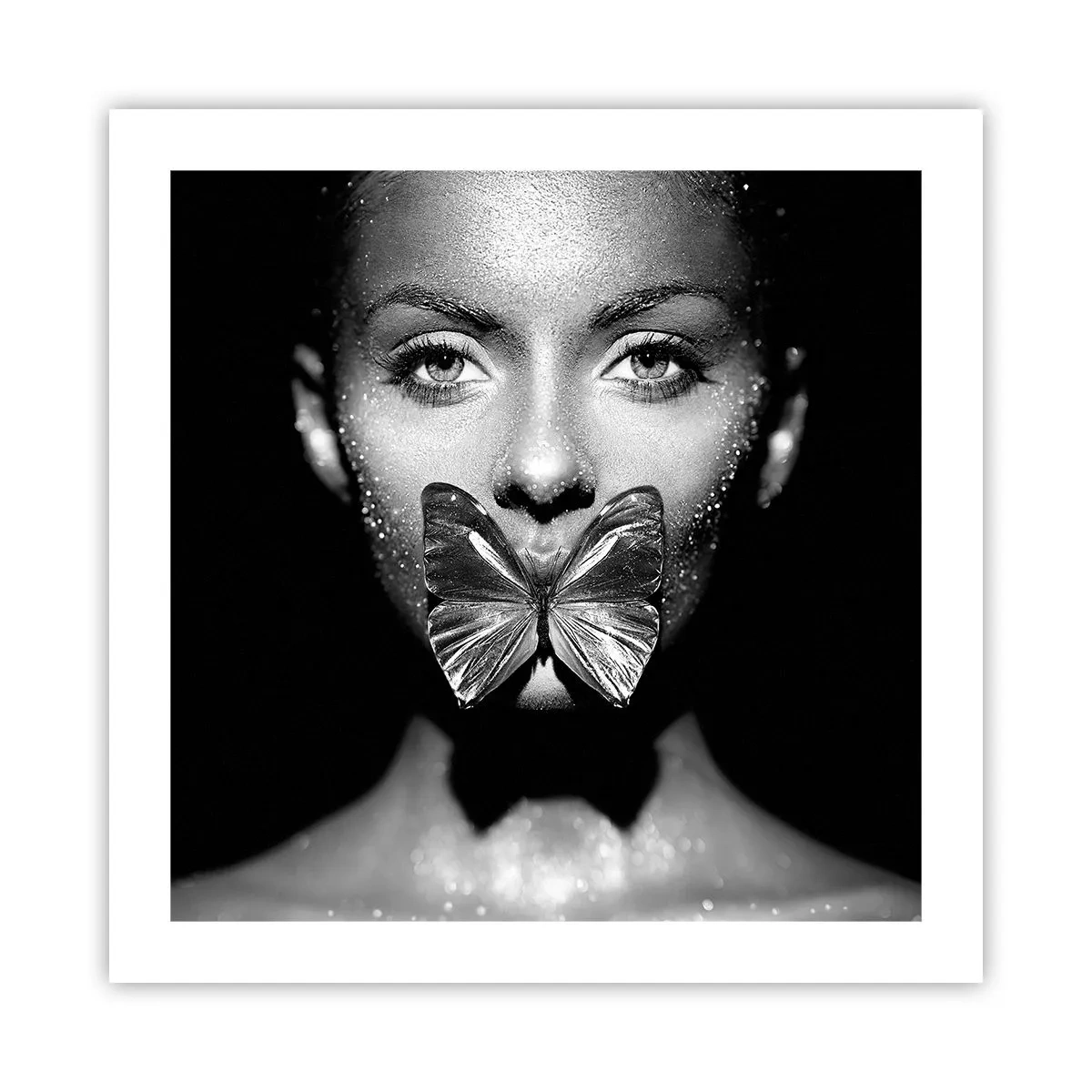 Poster - Il bacio delle farfalle - 50x50 cm