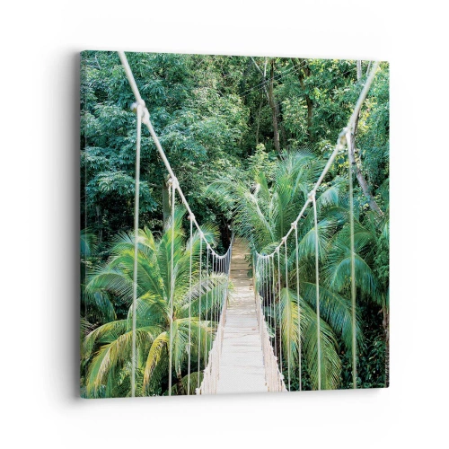 Quadro su tela - Stampe su Tela - Welcome to the jungle! - 40x40 cm
