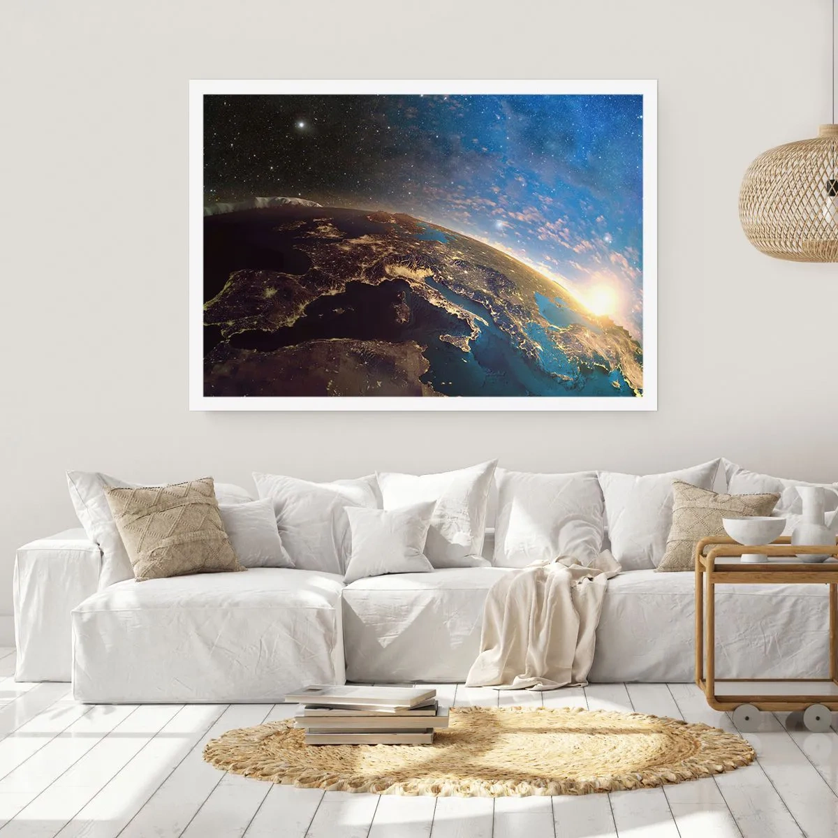 Poster - Guardiamoci da lontano - 50x40 cm