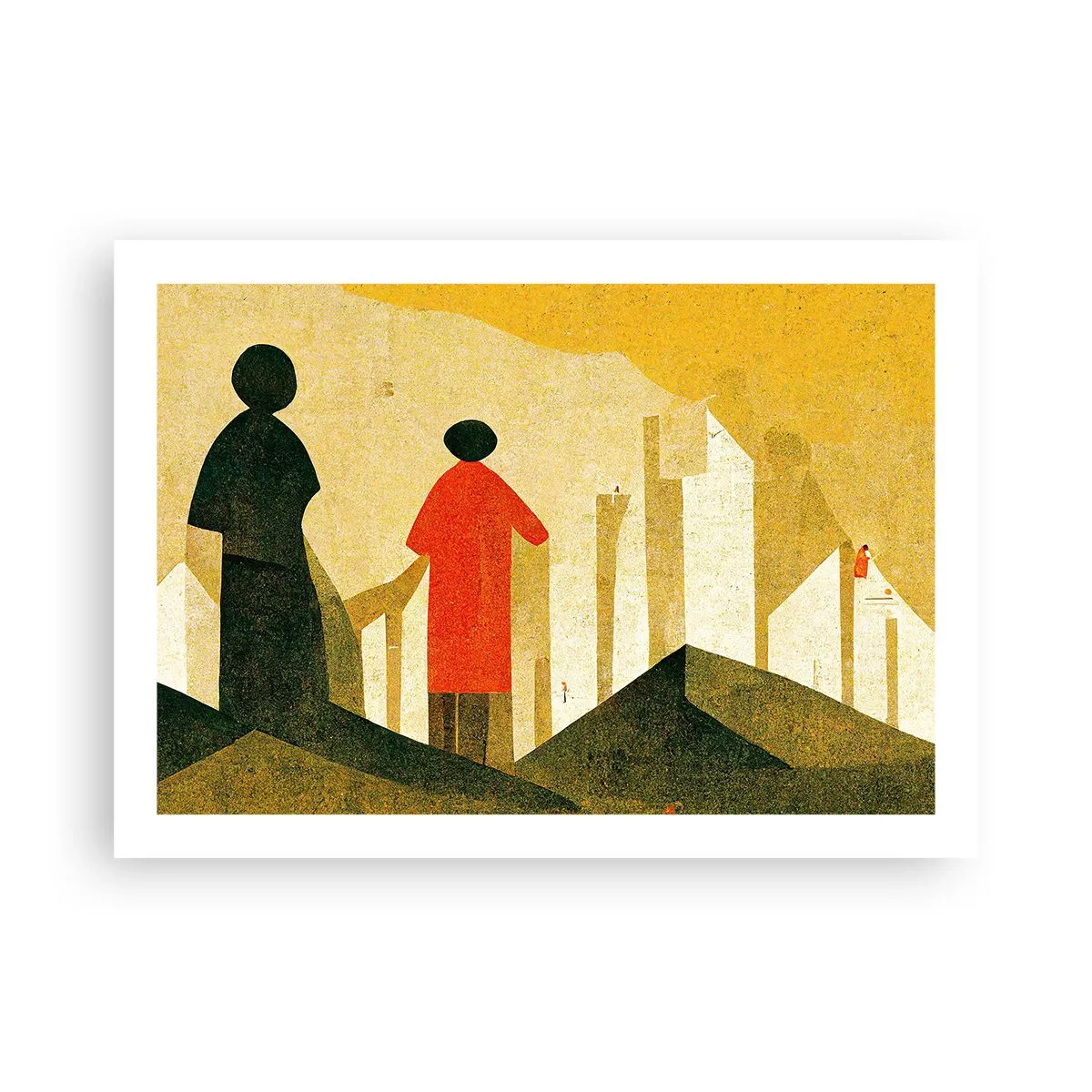 Poster - La strada è ancora lunga - 70x50 cm