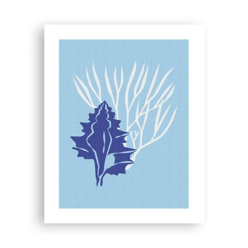 Poster - Forme fogliose - 40x50 cm