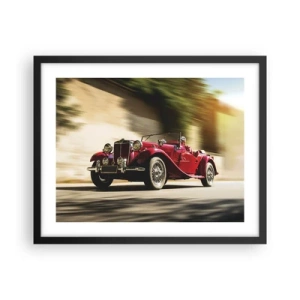 Poster in cornice nera - Più bella della Nike di Samotracia - 50x40 cm