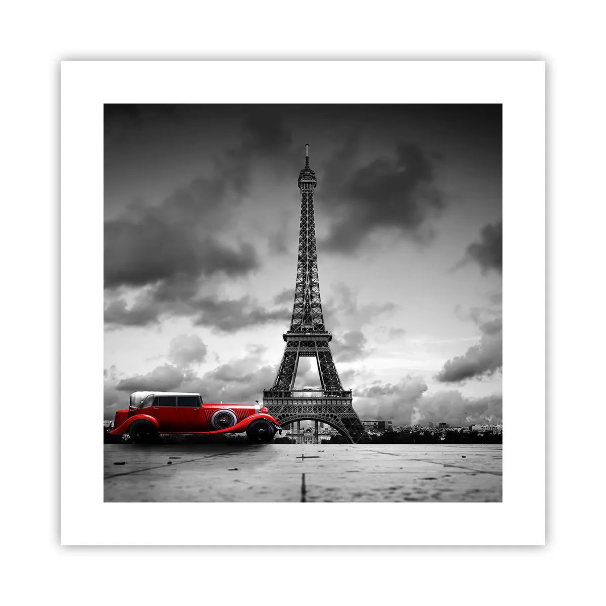 Poster - Non molto tempo fa a Parigi - 40x40 cm