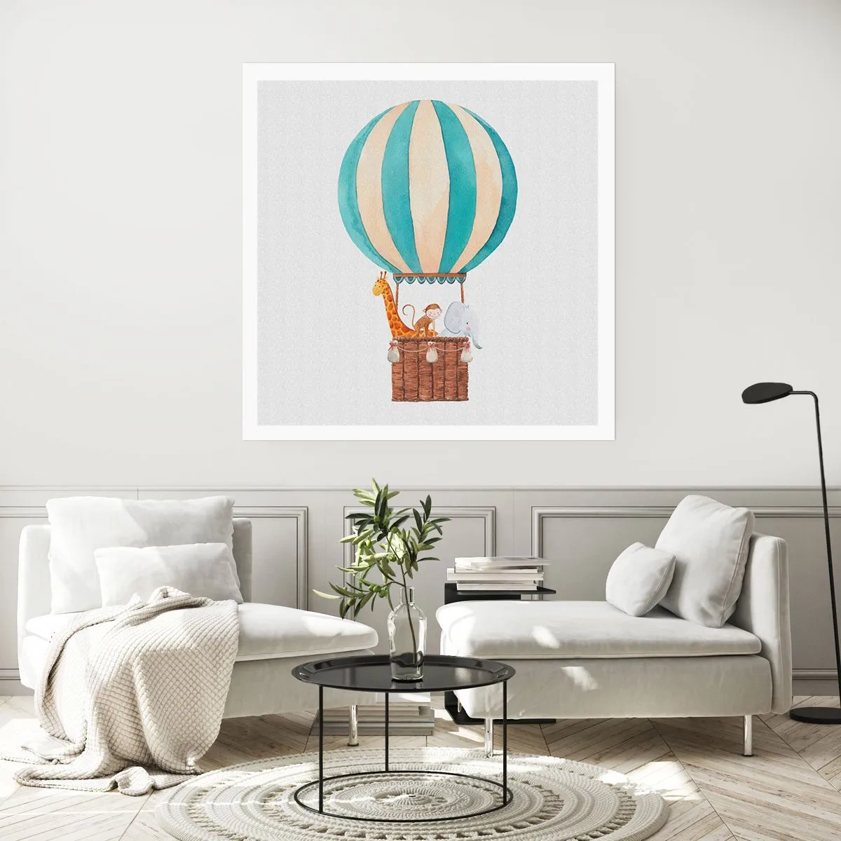 Poster - Una gita fantastica - 30x30 cm