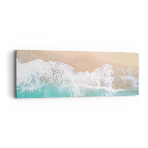 Quadro su tela - Stampe su Tela - Un tocco carezzevole - 90x30 cm